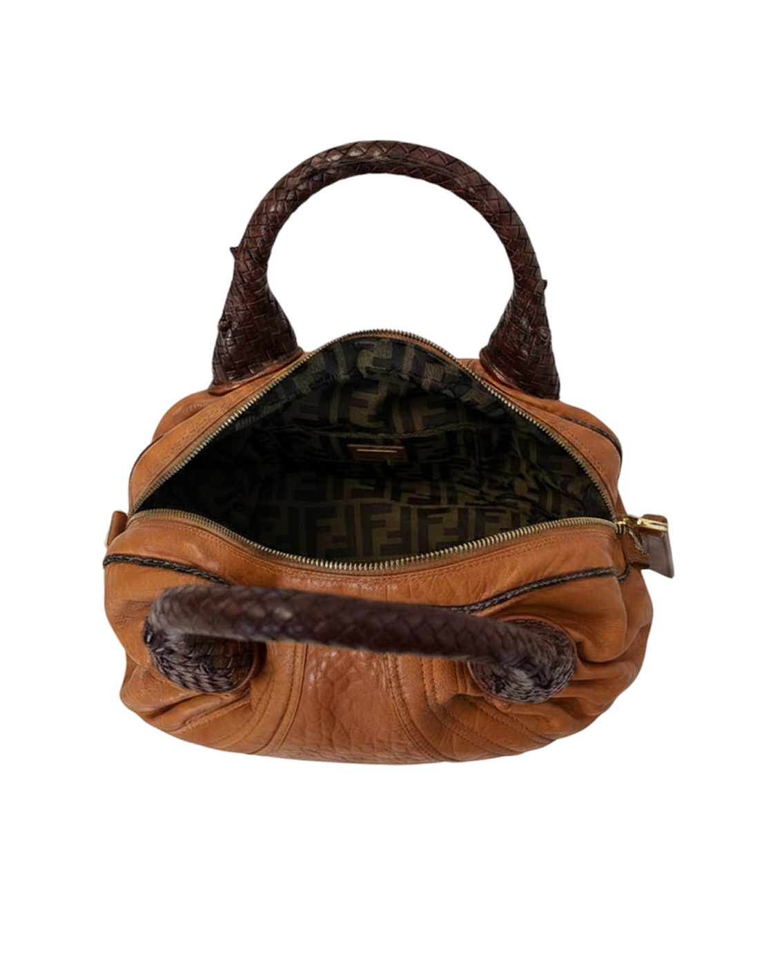 Vintage Fendi Spy Bag – Tan Leather