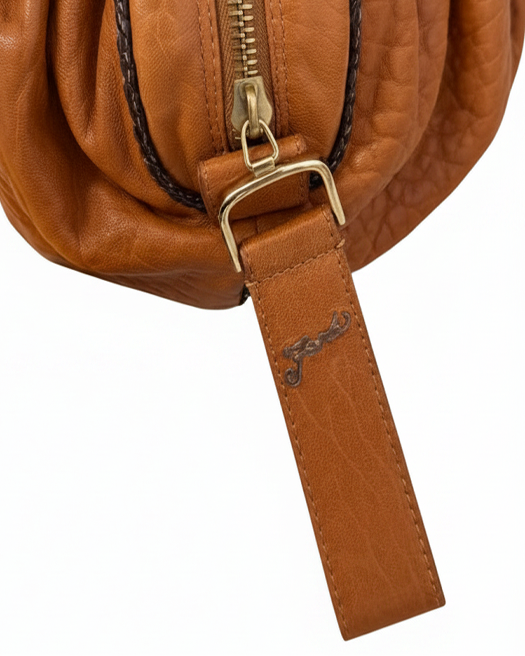 Vintage Fendi Spy Bag – Tan Leather